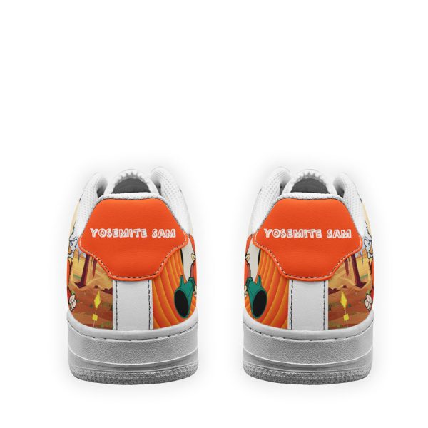 Yosemite Sam Looney Tunes Custom Air Sneakers Qd14 3 - Perfectivy