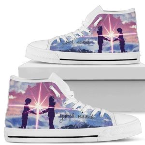 Your Name Anime High Top Shoes Custom Idea NH10-Gearsnkrs
