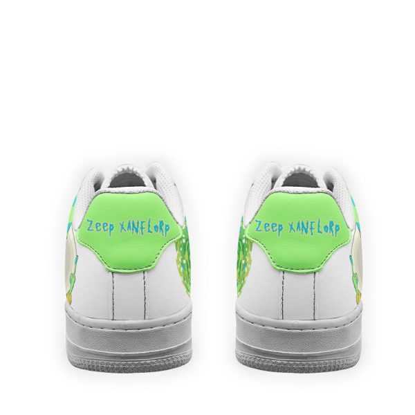 Zeep Xanflorp Rick And Morty Custom Air Sneakers Qd13 3 - Perfectivy