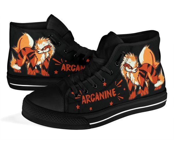 Arcanine High Top Shoes Gift Idea