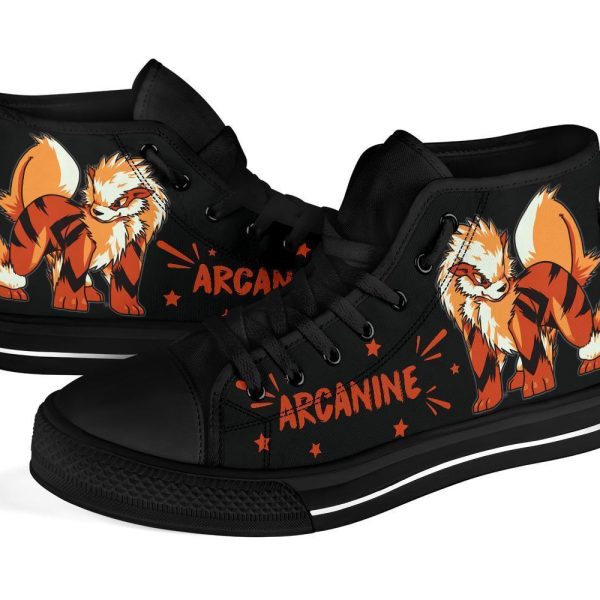 Arcanine High Top Shoes Gift Idea