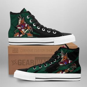 Arizona Coyotes Shoes Custom High Top Sneakers For Fans