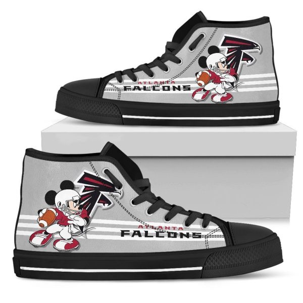 Atlanta Falcons High Top Shoes Custom Pt19