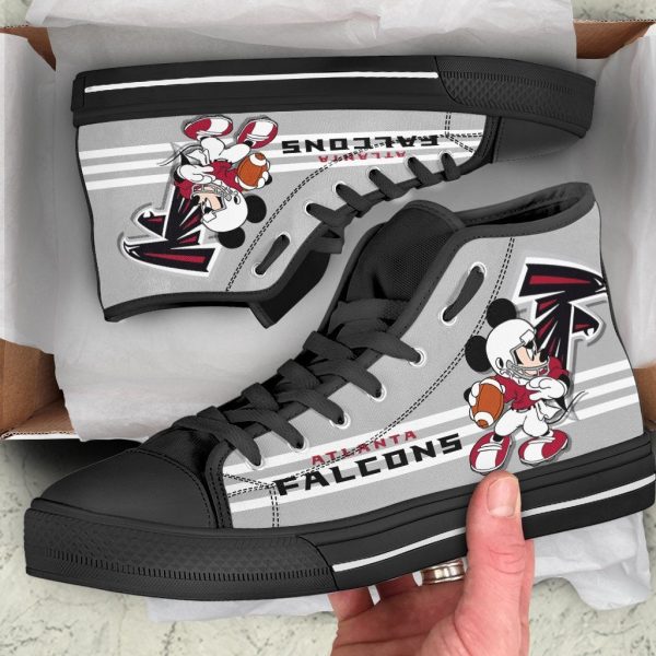 Atlanta Falcons High Top Shoes Custom Pt19