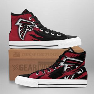 Atlanta Falcons Shoes Custom High Top Sneakers For Fans