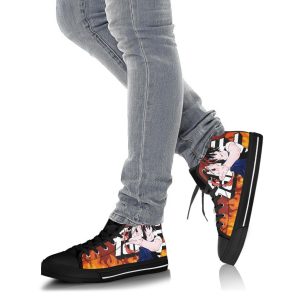 Benimaru Shinmon Fire Force Sneakers Anime High Top Shoes Gift Pt20