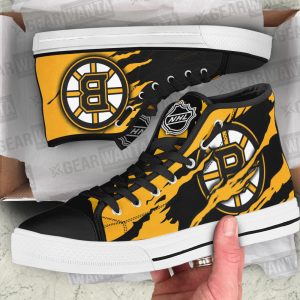 Boston Bruins Shoes Custom High Top Sneakers For Fans