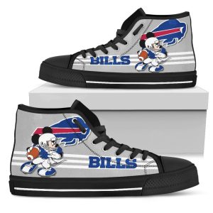 Buffalo Bills High Top Shoes Custom PT19