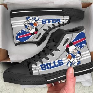 Buffalo Bills High Top Shoes Custom PT19