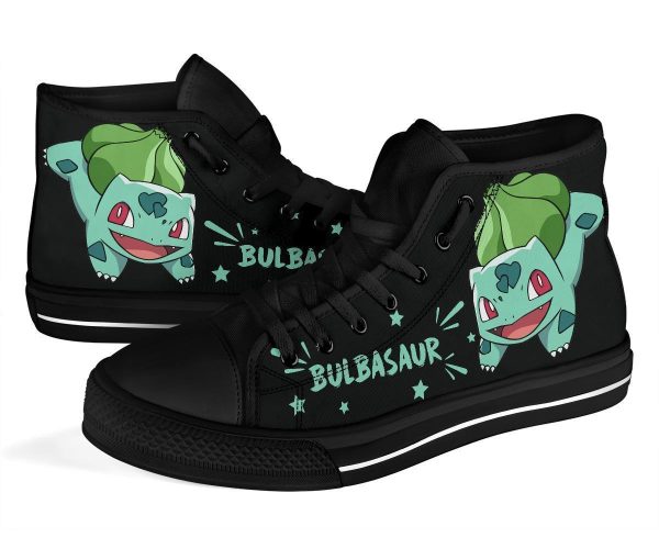 Bulbasaur High Top Shoes Gift Idea