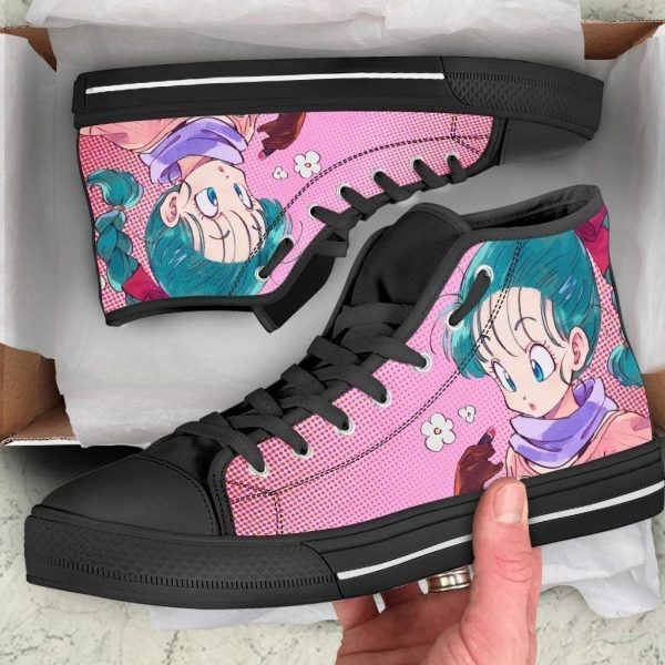 Bulma High Top Shoes Dragon Ball Custom Idea Pt1911