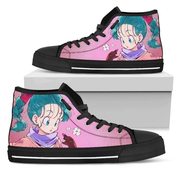 Bulma High Top Shoes Dragon Ball Custom Idea Pt1911