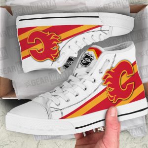 Calgary Flames High Top Shoes Custom Sneakers