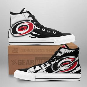Carolina Hurricanes Shoes Custom High Top Sneakers For Fans