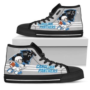 Carolina Panthers High Top Shoes Custom PT19