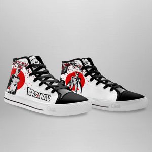 Cell High Top Shoes Custom Dragon Ball Anime Sneakers Japan Style