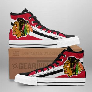 Chicago Blackhawks High Top Shoes Custom Sneakers