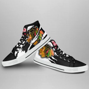 Chicago Blackhawks Shoes Custom High Top Sneakers For Fans