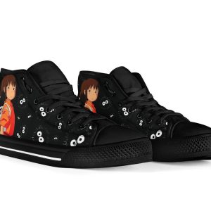 Chihiro Spirited Away Sneakers Ghibli High Top Shoes Custom