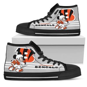 Cincinnati Bengals High Top Shoes Custom PT19