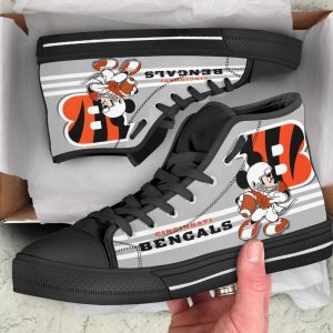 Cincinnati Bengals High Top Shoes Custom PT19