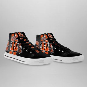 Cincinnati Bengals High Top Shoes Custom Sneakers