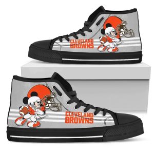 Cleveland Browns High Top Shoes Custom PT19