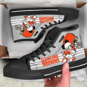 Cleveland Browns High Top Shoes Custom PT19