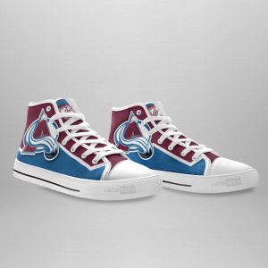 Colorado Avalanche High Top Shoes Custom Sneakers