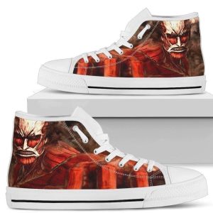 Colossal Titan Attack On Titan High Top Shoes NH09