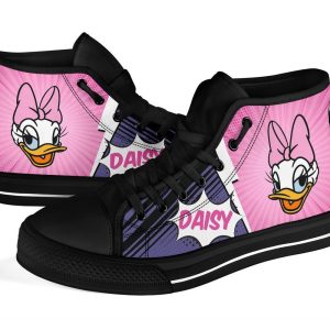 Daisy Duck High Top Shoes Custom
