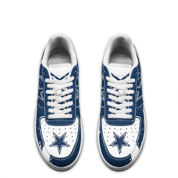 Dallas Cowboys Team Air Sneakers 63Rb-Naf-Gearsnkrs