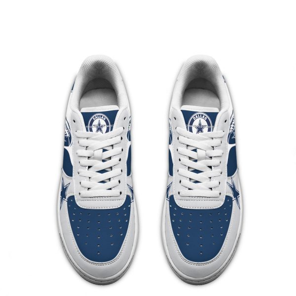 Dallas Cowboys Air Sneakers Custom Shoes For Fans-Gearsnkrs