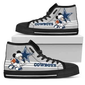 Dallas Cowboys High Top Shoes Custom PT19