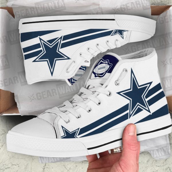 Dallas Cowboys High Top Shoes Custom Sneakers