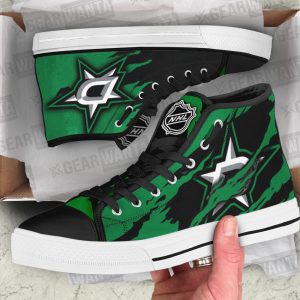 Dallas Stars Shoes Custom High Top Sneakers For Fans