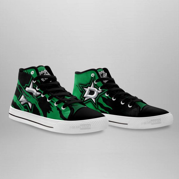 Dallas Stars Shoes Custom High Top Sneakers For Fans