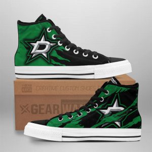 Dallas Stars Shoes Custom High Top Sneakers For Fans