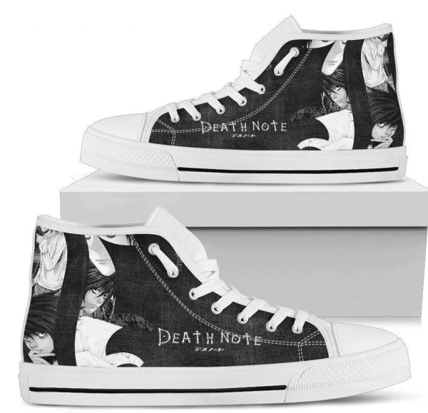 Death Note Anime High Top Shoes Nh10