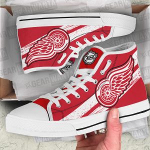 Detroit Red Wings High Top Shoes Custom Sneakers