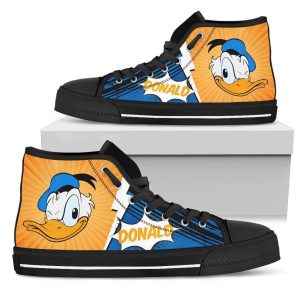 Donald Duck High Top Shoes Custom