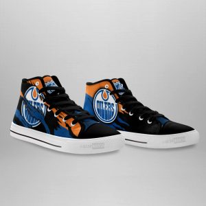 Edmonton Oilers Shoes Custom High Top Sneakers For Fans