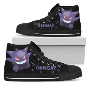 Gengar High Top Shoes Gift Idea