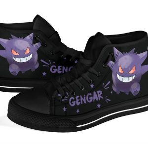 Gengar High Top Shoes Gift Idea