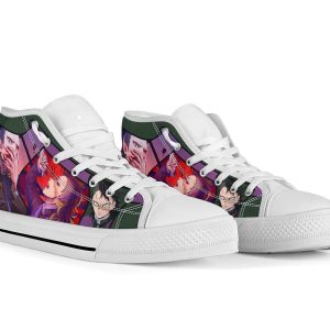 Genya Sneakers Demon Slayer High Top Shoes Anime Fan MN19