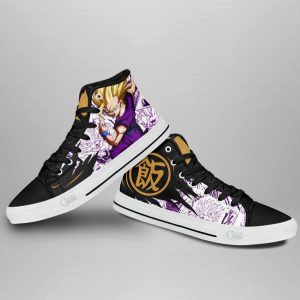 Gohan Saiyan High Top Shoes Custom Manga Anime Dragon Ball Sneakers