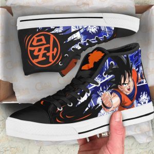Goku High Top Shoes Custom Manga Anime Dragon Ball Sneakers