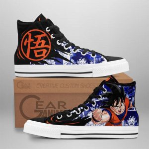 Goku High Top Shoes Custom Manga Anime Dragon Ball Sneakers
