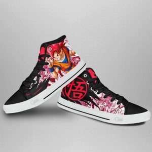 Goku Saiyan God High Top Shoes Custom Manga Anime Dragon Ball Sneakers