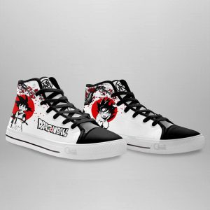 Goten High Top Shoes Custom Dragon Ball Anime Sneakers Japan Style